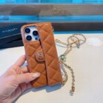 GD픽 샤넬풍 마름모 폰케이스, 조절식 체인 숄더, 카드 수납 가능 C1001 - 이미지 12