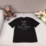 루이비통 아동 한정 시리즈 컬러 자수 반팔 티셔츠 - 이미지 8