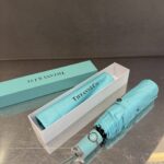 티파니 자동 접이식 자외선 차단 양산 겸용 우산 선물 세트