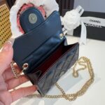 샤넬 퀼팅 미니 체인파우치 크로스백 이어폰립스틱파우치 가방장식 키홀더 - 이미지 3