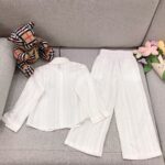 로로피아나 아동 한정 시리즈 스톤 장식 캐주얼 세트 - 이미지 4