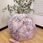 디올 가든/타로 시리즈 아트 프린트 3단 자동 우산 (다색 선택 가능) - 이미지 2