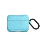 CASETiFY물결 무늬 액체 실리콘 이어폰 케이스 걸이 포함 마카롱 단색 AirPods 전체 충격방지 보호커버 다색 - 이미지 16
