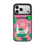 CASETiFY RichFlower 부자꽃 MagSafe 자석 휴대폰 케이스 도파민 투톤 캐릭터 전체 충격방지 아이폰 보호커버 - 이미지 7