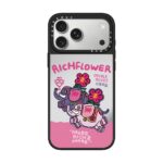 CASETiFY RichFlower 부자꽃 MagSafe 자석 휴대폰 케이스 도파민 투톤 캐릭터 전체 충격방지 아이폰 보호커버 - 이미지 6
