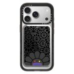 CASETiFY 무라카미 다카시 해바라기 단독 자석 거치대 다채로운 꽃 MagSafe 범용 신축 폰 거치대 다패턴 - 이미지 5