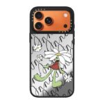 권지용 ZO&FRIENDS ZOA 회색고양이 콜라보 CASETiFY 폰케이스 귀여운 데이지 스티커 미러 충격방지 케이스 - 이미지 8
