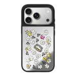 권지용 ZO&FRIENDS ZOA 회색고양이 콜라보 CASETiFY 폰케이스 귀여운 데이지 스티커 미러 충격방지 케이스 - 이미지 9