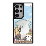 전체판：라인 강아지 eteeey 콜라보 CASETiFY 마그네틱 폰케이스 귀여운 강아지 미러 맥세이프 충격방지 케이스 - 이미지 10