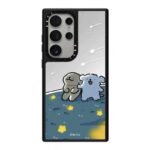 전체판：라인 강아지 eteeey 콜라보 CASETiFY 마그네틱 폰케이스 귀여운 강아지 미러 맥세이프 충격방지 케이스 - 이미지 3