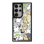전체판：라인 강아지 eteeey 콜라보 CASETiFY 마그네틱 폰케이스 귀여운 강아지 미러 맥세이프 충격방지 케이스 - 이미지 5