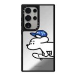 전체판：라인 강아지 eteeey 콜라보 CASETiFY 마그네틱 폰케이스 귀여운 강아지 미러 맥세이프 충격방지 케이스 - 이미지 8