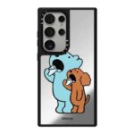 전체판：라인 강아지 eteeey 콜라보 CASETiFY 마그네틱 폰케이스 귀여운 강아지 미러 맥세이프 충격방지 케이스 - 이미지 9