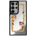 디즈니 칩 앤 데일 Chip'n Dale CASETiFY 마그네틱 폰케이스 나뭇결 땅콩 빈티지 미러 맥세이프 충격방지 케이스 - 이미지 9