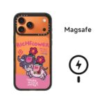 CASETiFY RichFlower 부자꽃 MagSafe 자석 휴대폰 케이스 도파민 투톤 캐릭터 전체 충격방지 아이폰 보호커버 - 이미지 10