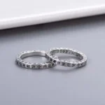 크롬하츠 클래식 다이아 영원한 하트 반지 넓은/좁은 2버전 - 이미지 6