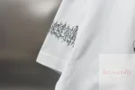 발렌시아가 26SS 고딕 폰트 프린트 반팔티 260g 더블얀 오버숄더 루즈핏 남녀공용 - 이미지 8