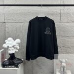 크롬하츠 2026 얼리가을 말굽 십자 산스크리트 실리콘+스톤 맨투맨 OS 루즈핏 남녀공용 - 이미지 3