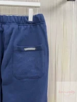크롬하츠 네이비 레드 3십자가 조거 팬츠 허리밴드 루즈핏 트레이닝 바지 남녀공용 - 이미지 4