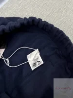 크롬하츠 네이비 레드 3십자가 조거 팬츠 허리밴드 루즈핏 트레이닝 바지 남녀공용 - 이미지 8
