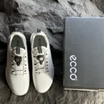 ECCO 바이옴 C4 화이트그레이 캐주얼화 FLUIDFORM 쿠션 소가죽 워킹화