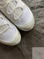 살로몬 X CDG XT-6 화이트 콜라보 두꺼운 밑창 키높이 아웃도어 운동화 - 이미지 3